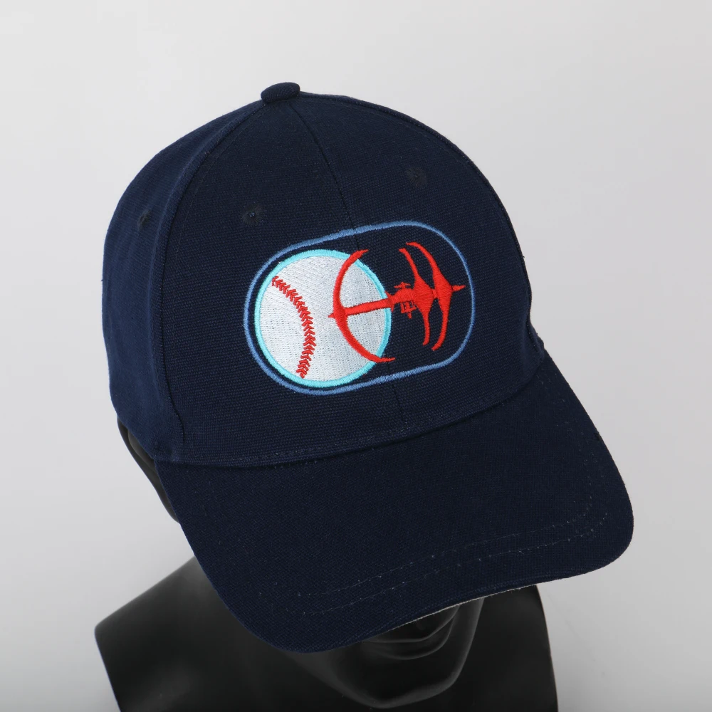 11 Star Trek Deep Space Nine Hat Niners Logo Embroidery Baseball Cap Sun Hat Star Trek Costumes Cosplay Props (8)