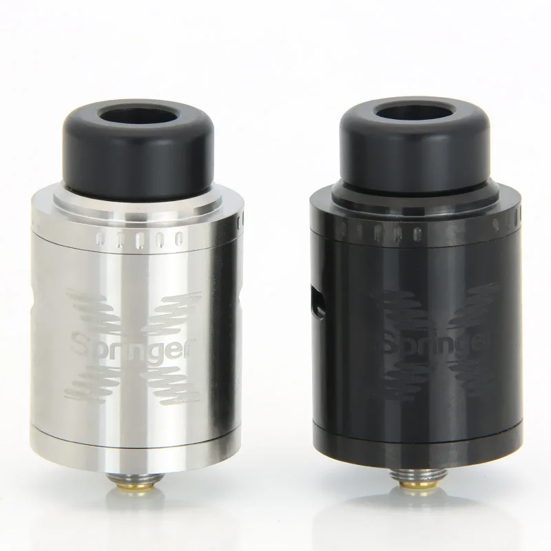

2017 New Original Tigertek Springer x rda 24MM Rebuildable Vapor adjustable airflow built-in coil by 2pcs built in ss springs