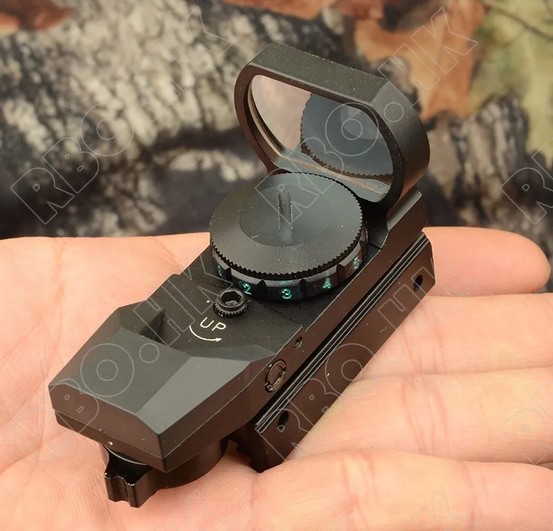 Shooin 1x рефлекс Red Dot прицел для 11 мм ласточкин хвост и 20 мм Пикатинни M7569