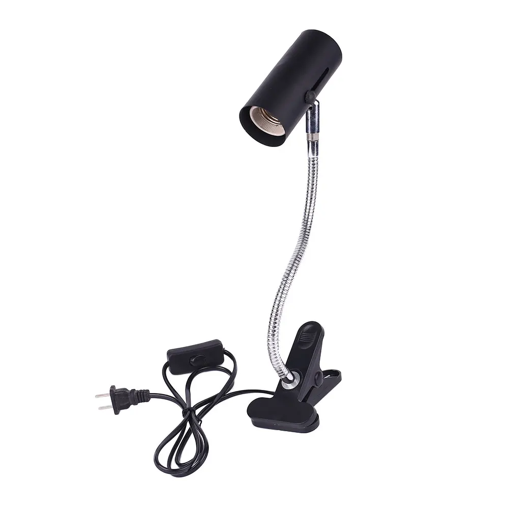 Reptile Heating Light Clamp Lamp Holder With Clip Lamp Stand Tools E27