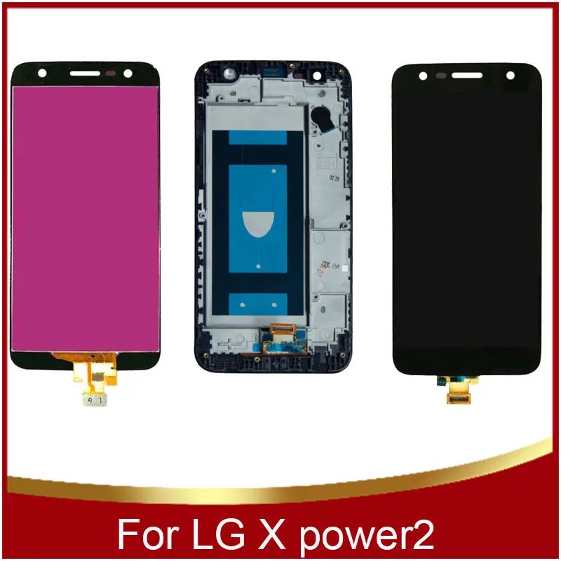 Kopen Originele Mobiele Telefoon Lcd Voor LG X Power 2 M320 Lcd scherm met Touch Screen Digitizer Vergadering Met Frame