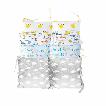 

Baby Bedding Stuffed Detachable Friendly Fruit Printing Multi-function Cotton Children's Bed Fence Pillow Cushion Bed Bumper