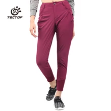 TECTOP походные брюки женские уличные летние эластичные быстросохнущие брюки походные альпинистские спортивные брюки для женщин