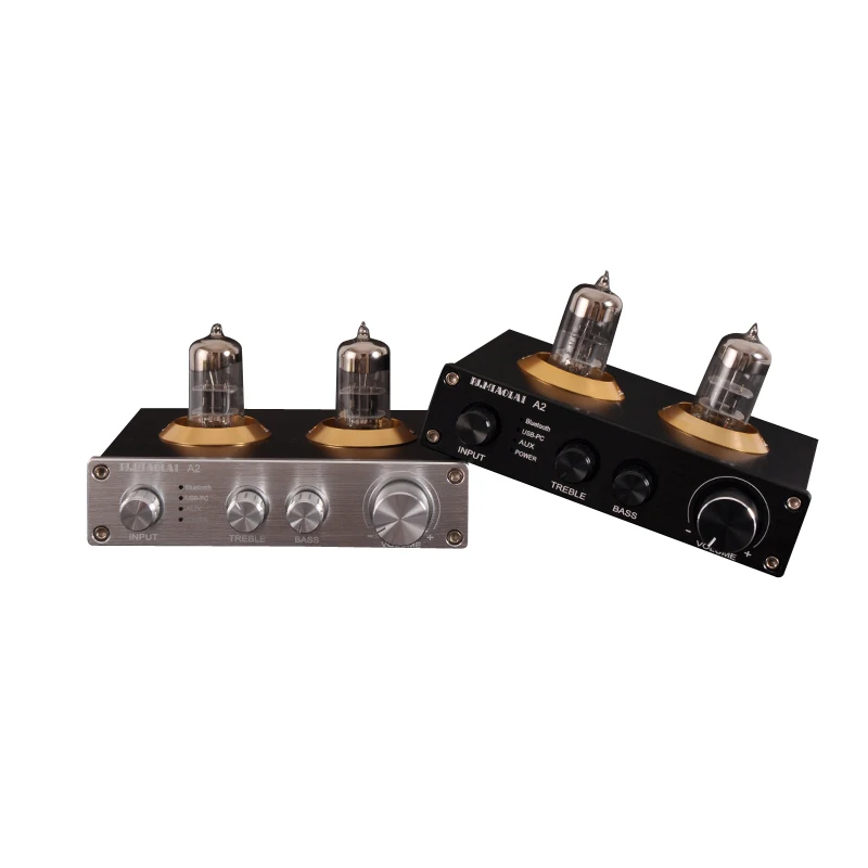 Вакуумный трубчатый предусилитель Lusya QCC3003 Bluetooth 5 0 стерео 6N3 ESS9023 декодер AUX PCM2704 USB