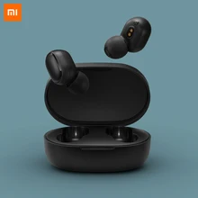 Оригинальные Xiao mi Red mi AirDots TWS беспроводные Bluetooth наушники BT 5,0 mi стерео гарнитура с mi c наушниками