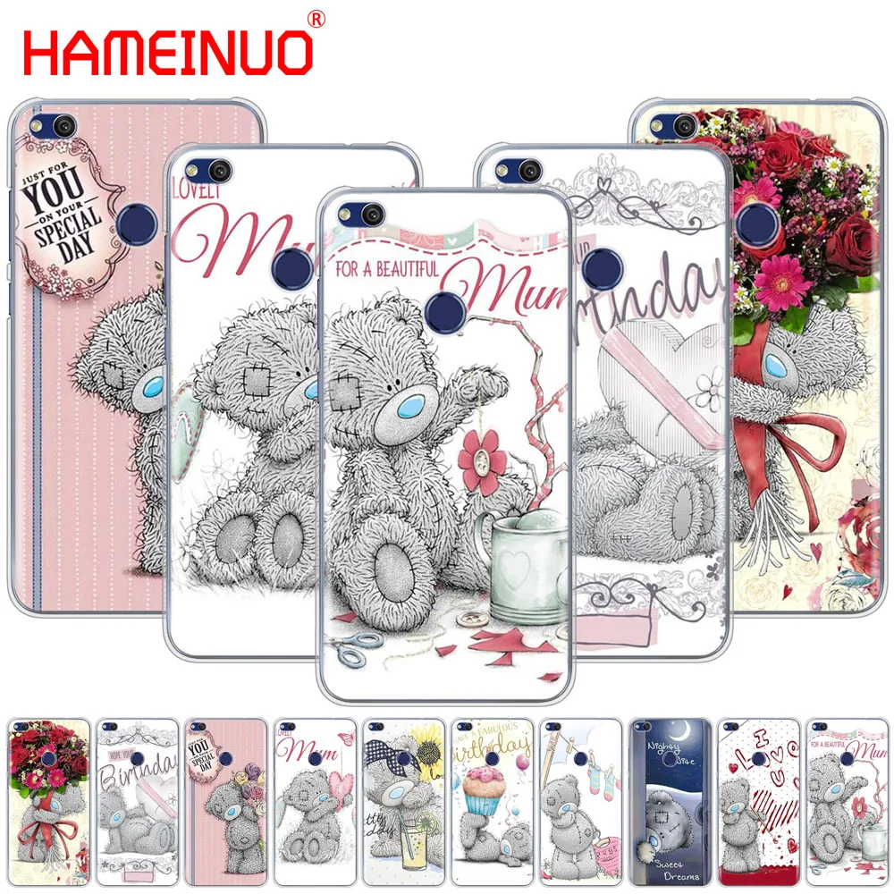 

HAMEINUO Tatty Teddy Cute bear Cover phone Case for huawei Ascend P7 P8 P9 P10 P20 lite plus pro G9 G8 G7 2017