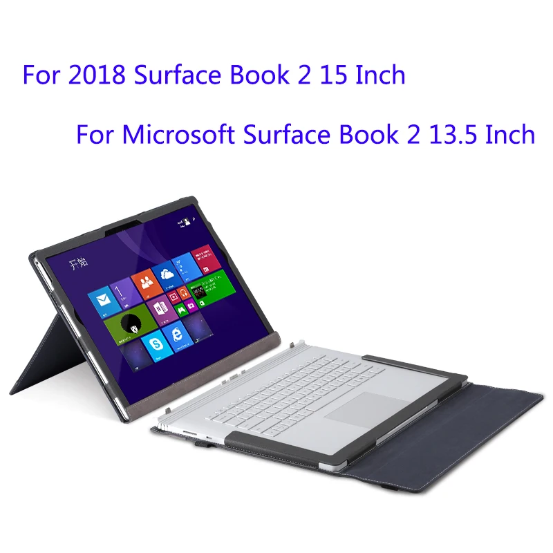 Laptop Stand Case For Microsoft 2018 Surface Book 2 15 Inch Laptop Sleeve Split Design Cover For Surface Book 2 13.5 Inch Gift Laptop Stand Case For Microsoft 2018 Surface Book 2 15 Inch Laptop Sleeve Split Design Cover For Surface Book 2 13.5 Inch Gift