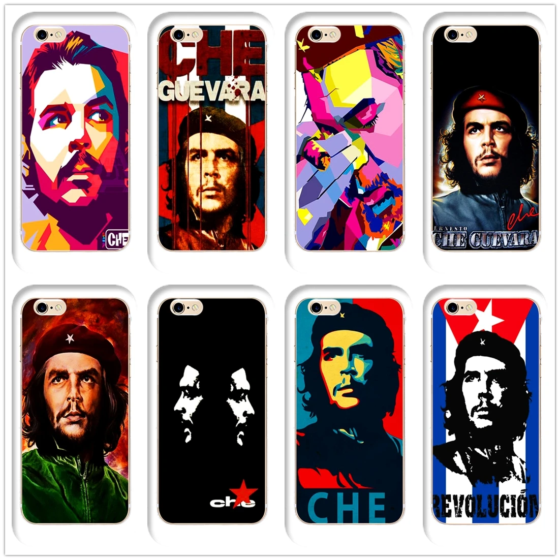 

DK Ernesto CHE Guevara Cuban hero fashion phone Case Cover for Hard Transparen for iPhone 6 6s 7 8plus 5s 5c 4s X XS XR XSMAX