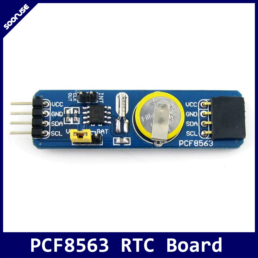 Плата PCF8563 RTC тактовый модуль реального времени для интерфейса I2C на плате|module
