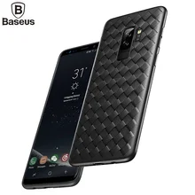 

BASEUS Brand Simple Artistic Case For Samsung Galaxy S9 Plus / S9 Stylish BV Weaving High Elastic TPU Back Cases For Galaxy S9+