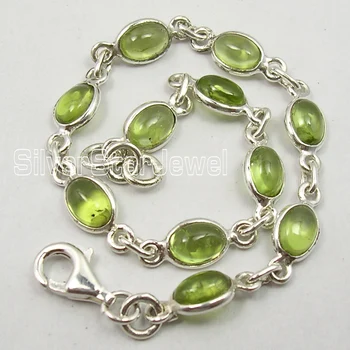 

Chanti International Exclusive GREEN PERIDOT EXOTIC Bracelet 7 1/2" MADE IN INDIA
