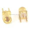 10 Pieces  MMCX thru hole Jack female PCB Mount connector with solder post Center Solder PCB Mount ► Photo 3/3