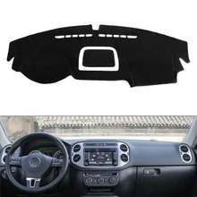 Dongzhen подходит для VW Tiguan Авто приборной панели автомобиля крышка Избегайте Light Pad Инструмент платформа приборная панель Крышка коврик