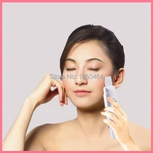 Перезаряжаемая красота спа Гальваническая ионная микротоковая поверхность Лифт звуковой очиститель кожи аппарат для удаления угрей