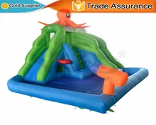 YARD Summer Cool Inflatable Toys Water Slide Swimming Pool Bounce House Kids Jumping Castle