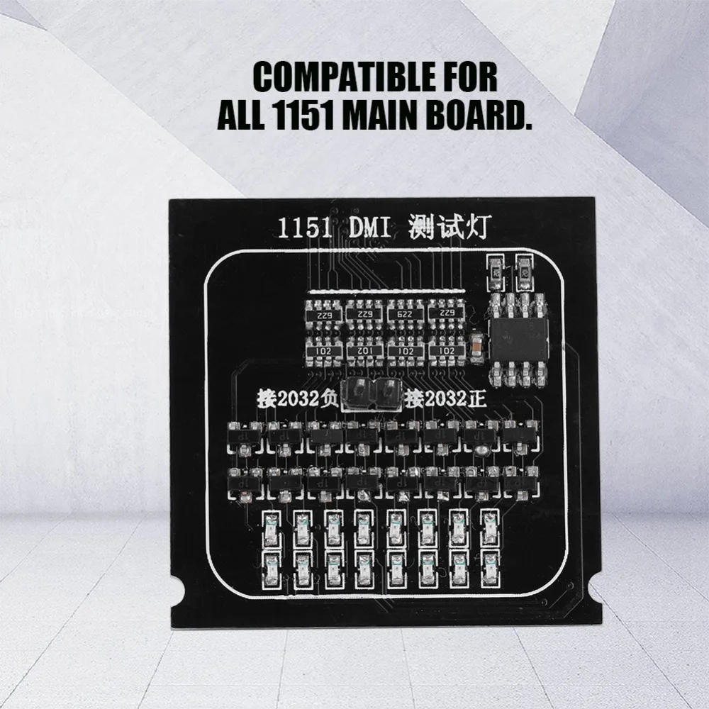 2 in 1 LED Practical Loading Board 1151 Test Card Motherboard Tester Redxiao CPU Socket Tester