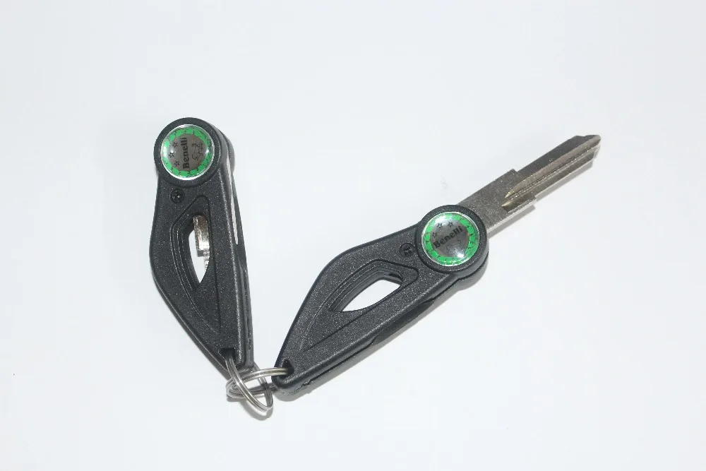 

1 Pair Foldable Benelli blank key for BN600 TNT600 Stels600 BN600GT TNT600GT STELS600GT Keeway RK6 / BN TNT 600 GT