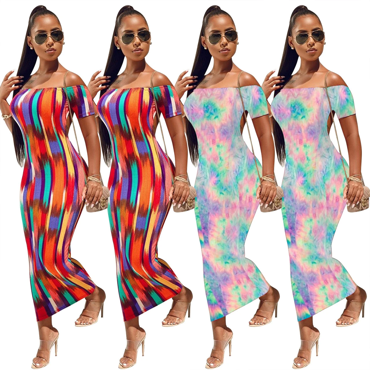 ankle length wrap dress