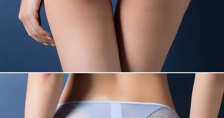 Women Sexy Lace Panties Women's Low Waist Cotton Crotchless Briefs Transparent Underwear G-Strings Thongs Ladies Intimates Pant 18