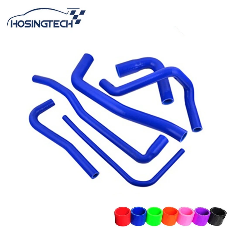 Hosingtech-Per Saab 9000 Aero B234 Per Saab 900/9-3 2.0L 2.3L B204 Turbo Del Silicone Turbo Hose Kit