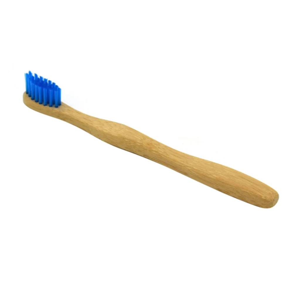 1 шт. детская натуральная Экологически чистая мягкая щетина с бамбуковой ручкой зубная щетка деревянная зубная щетка крафт-упаковка BTZ1
