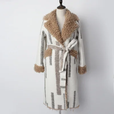 

2018 Autumn and Winter New Wool Tweed Coat
