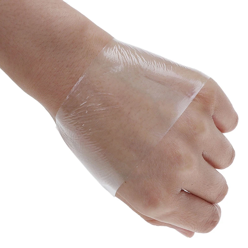 10 шт. клейкая пластырь дышащая водонепроницаемая противоаллергическая медицинская повязка на рану фиксирующий бандаж медицинская прозрачная лента