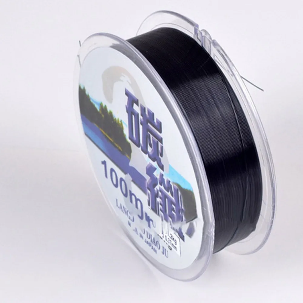 Fluorocarbon Fishing Lines 100M Carbon Fiber Leader Fly Line Fast