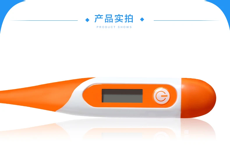 Домашний Электронный термометр для младенцев, оральные Термометры с ЖК-дисплеем и мягкой головкой