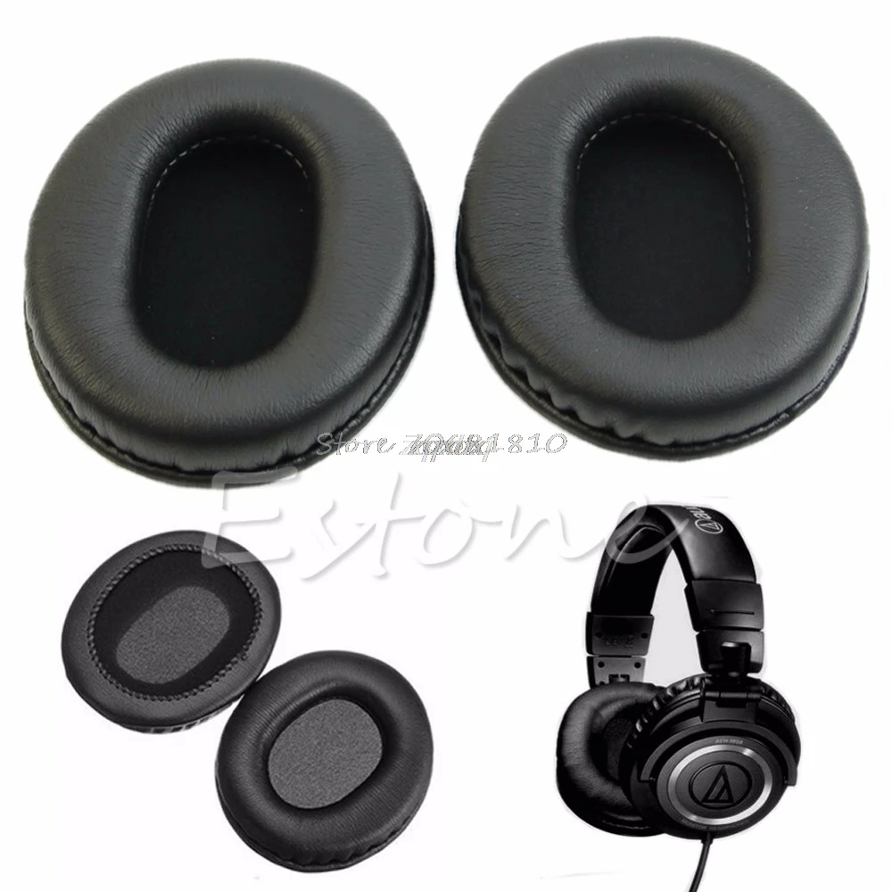 Replacement Ear Pads Cushion Parts For Audio Technica ATH-M50 ATH-SX1 Headset Z17 Drop ship Replacement Ear Pads Cushion Parts For Audio Technica ATH-M50 ATH-SX1 Headset Z17 Drop ship