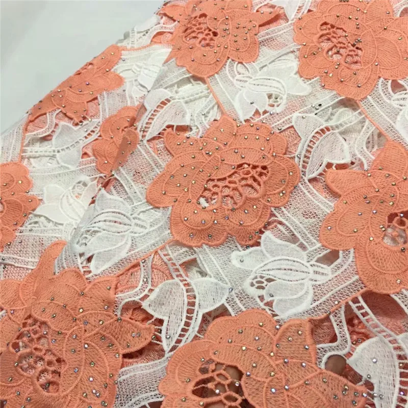 Купить 2019 Новое поступление африканская кружевная ткань с камнями ...
