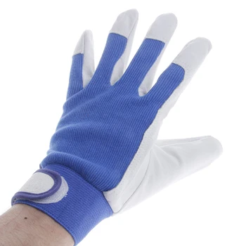 

1Pair Pigskin Leather Gloves Wear Resistant Driving Working Repair Safe Gloves