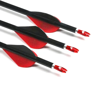 

New 36pcs Arrow Nocks with Aluminum Pin for ID 6.2mm Arrow Shaft DIY Archery Part LMH66