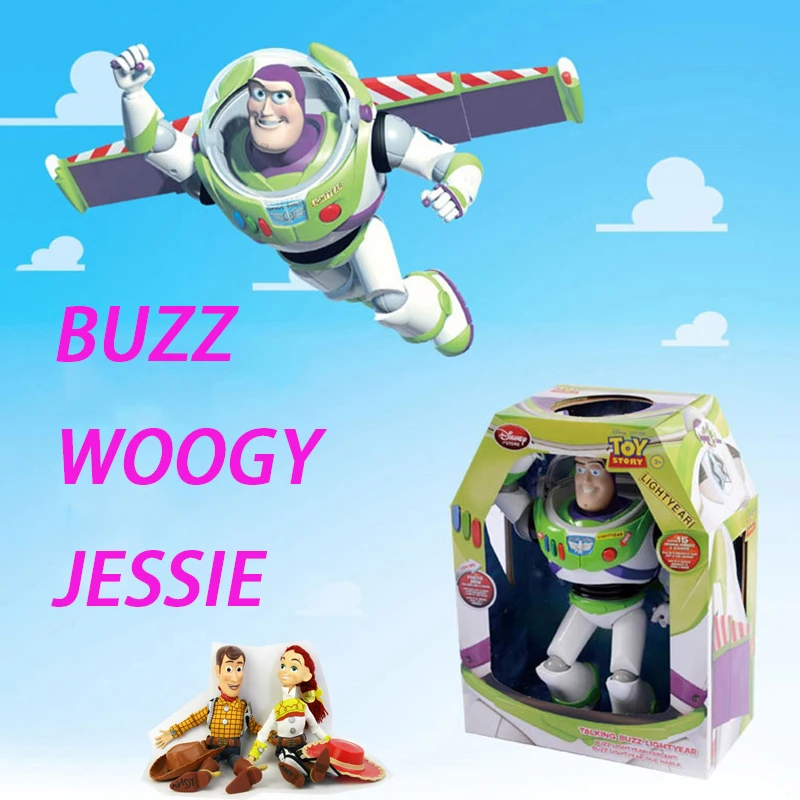 ПОДАРКИ Говорить Figma Pixar История Игрушек Базз Лайтер Вуди Джесси