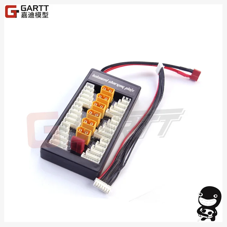 Freeshipping XT60 Connector 2 6s Parallel Charge Charging Board JST XH