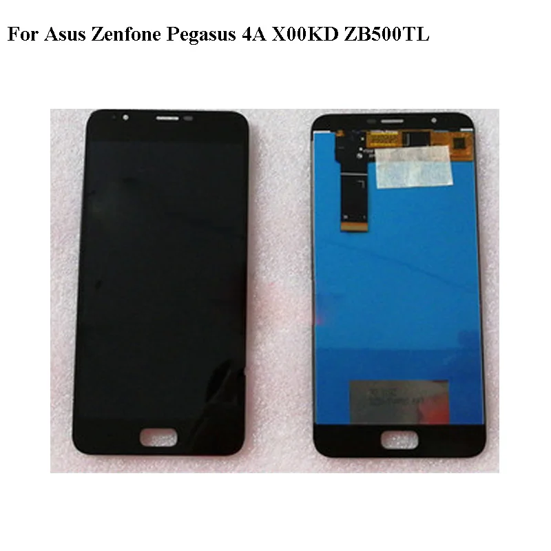 Черный ЖК-дисплей + TP для asus Zenfone Peg 4A 4 A X00KD ZB500TL панель с сенсорным экраном