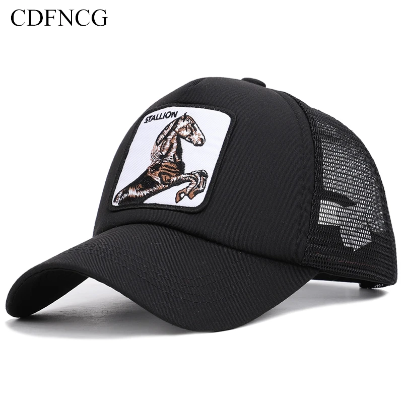 CDFNCG 2019 лето животное Snapback Поп хип хоп бейсболка с вышивкой жеребец солнце папа