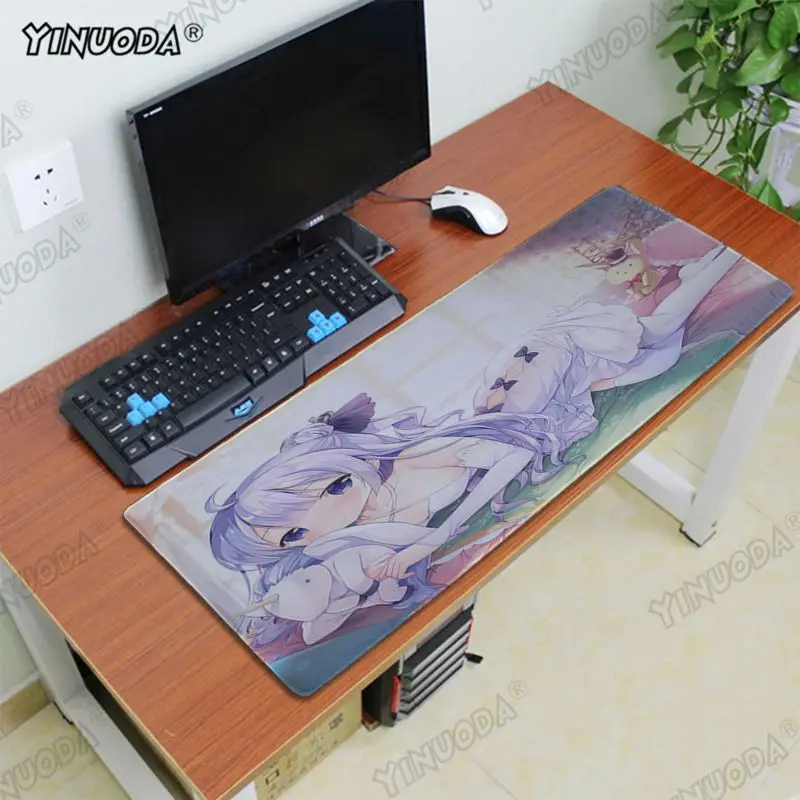 Yinuoda крутой Azur переулок ноутбук компьютерный коврик для мыши большой коврик для мыши клавиатуры коврик