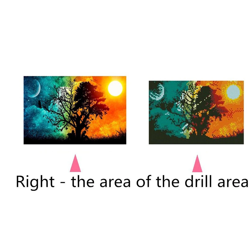 5d алмазная живопись Алмазная мозаика Радуга дерево мозаика картина Стразы Вышивка крестом алмазная живопись landscape20