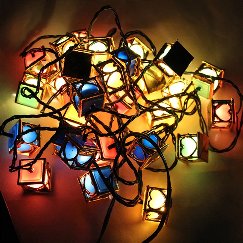 

Novelty LED Multicolor String Light Christmas Festival Party Wedding Holiday Bar Bedroom Decoration Lighting Gift Present Lamp