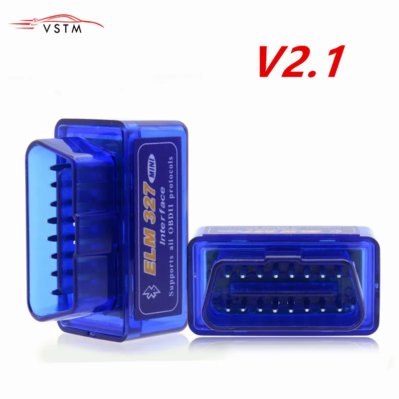 Автомобильный диагностический сканер новейшая версия Super Mini ELM327 Bluetooth V2.1 OBD2 Elm 327