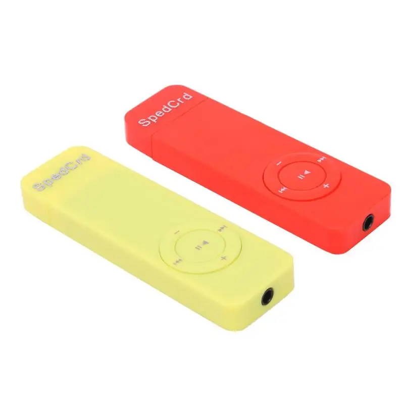 Портативный USB MP3 плеер со слотом для tf карты перезаряжаемый 160 мАч мини с