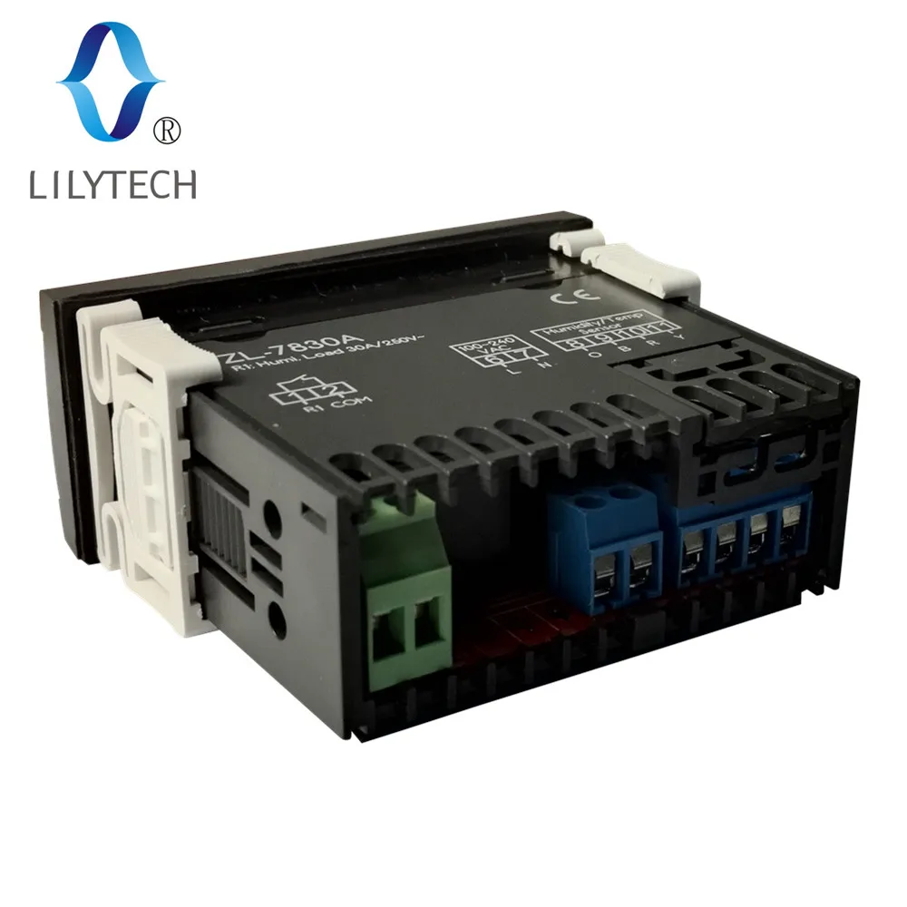 Comprar ZL 7830A, relé de 30A, 100 240Vac, controlador de humedad, controlador de humedad para incubadora, hygrostato, Lilytech