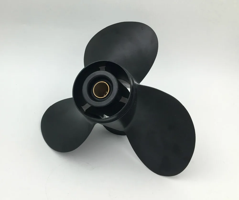 

Free shipping 10x13 for 15hp-35hp JOHNSON propellers 14 tooth spline aluminum propellers Johnson boat propellers