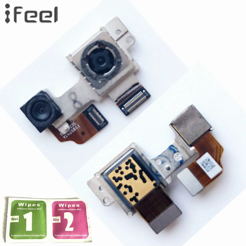 

IFEEL For HTC One M8 Assembly Big Back Rear Main Camera Module Lens Flex Cable Metal Bracket Connector Camera Module Parts