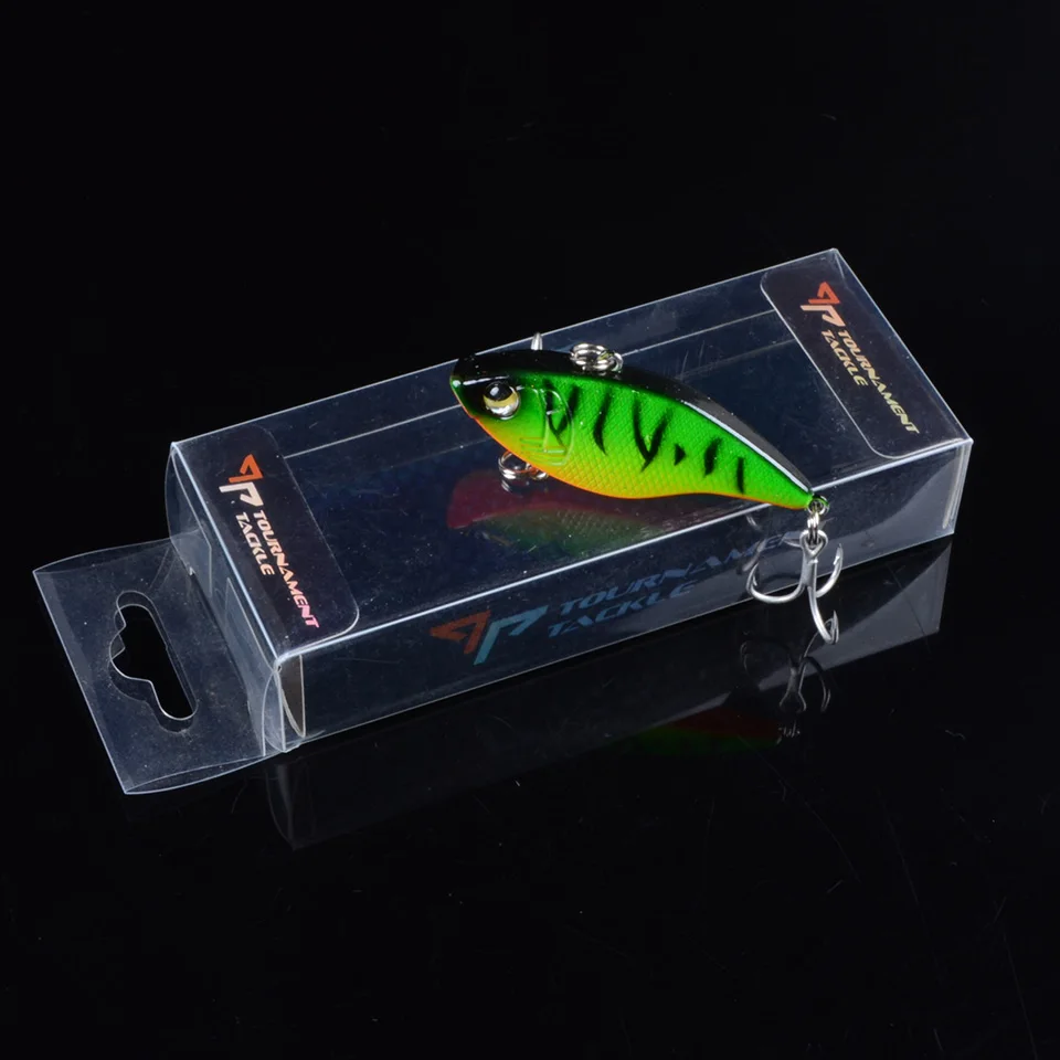 

1pcs 5cm 15g High Quality Topwater Fishing Lures VIB Bait 5 Colors Available Bass Crnakbait Wobblers Fishing Tackle Pesca