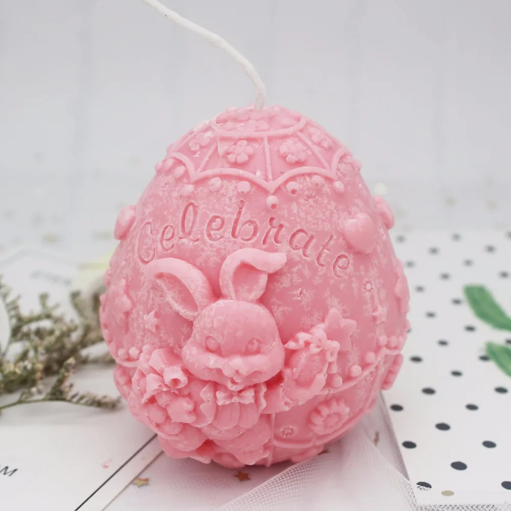 C1274 пасхальное яйцо мультфильм кролик DIY мыло ручной работы ...