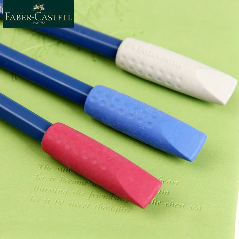 Pencil Eraser Eraser Pen Faber-Castell Pen cap eraser Pencil Eraser Multi-function Rubber Pen Cap Stationery Student School Office Supplies Highend Gift