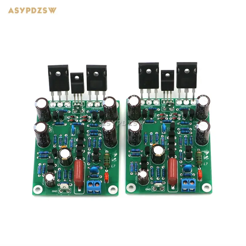 2 шт. L7 MOS FET класс AB аудио усилитель мощности DIY Kit IRFP240 IRFP9240(2 канала