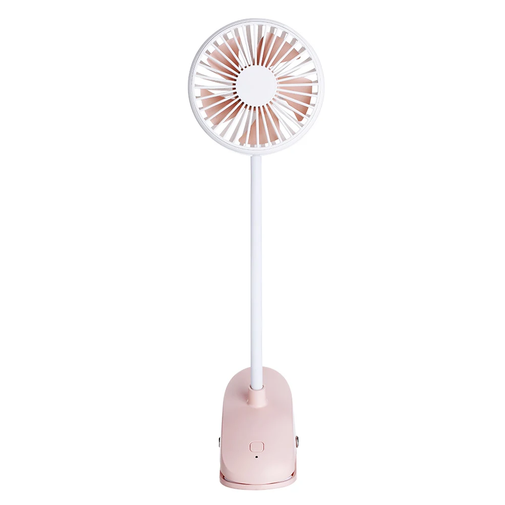 

OSISTER7 Clip on Fan Desk Fan 2 in 1 Mini Desk Fan with Flexible Neck 360 Degree Rotation Baby Stroller Fan 5 W
